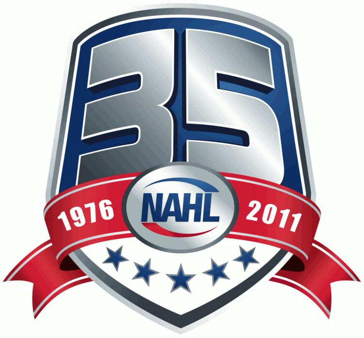 north american hockey league 2011 anniversary logo iron on heat transfer